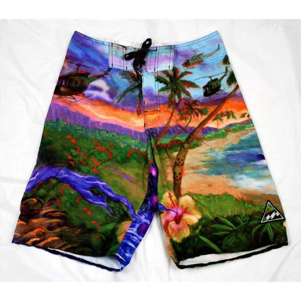 Billabong Mens Board Shorts Swim Trunks Surf Size 28 - Picture 1 of 5